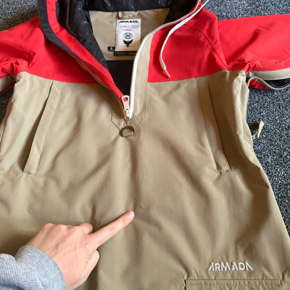 Women’s Armada Anorak Ski Shell Jacket - Picture 6 of 9